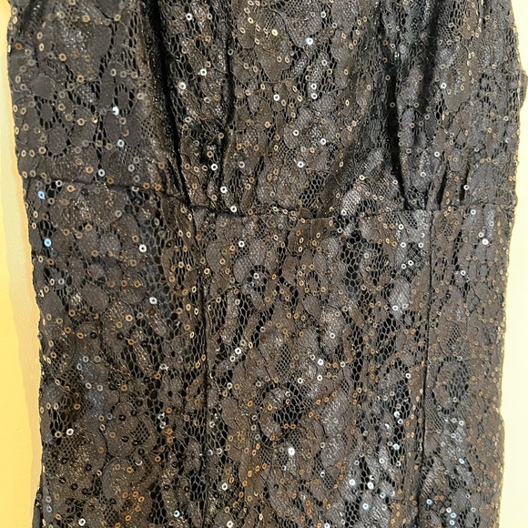 All-Black Sparkly Dress - Picture 2 of 4